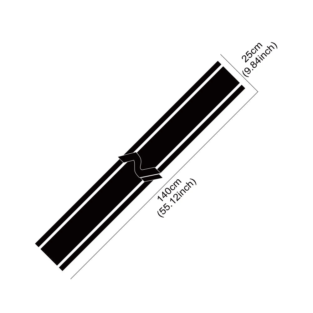 Car Hood Bonnet Sticker For Hyundai I30N i30 N-Line GDI MK3 Racing Sport Stripe Style Vinyl Decor Decals Auto Tuning Accessories