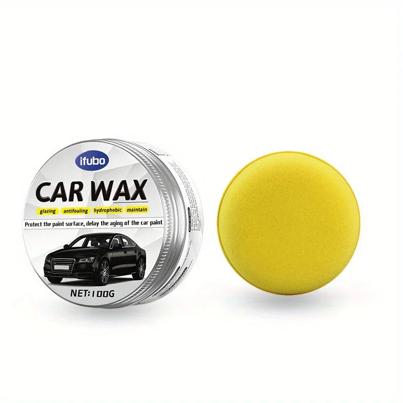 Dark automotive wax - enhanced shine, scratch resistant, repair and protective coating - for all black vehicles