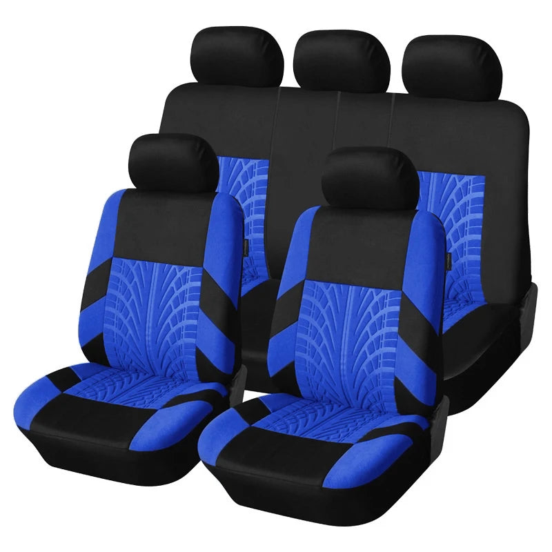 Brand Embroidery Car Seat Covers Set Car Organizer Universal For golf 4 For Citroen C4 For izh 2126 For Hyundai Ai 20 For Honda