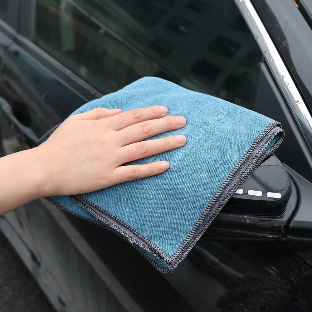1PC High-end Microfiber Auto Wash Towel Car Cleaning Drying Cloth Hemming Auto Care Cloth Detailing Car Wash Towel Car Detailing