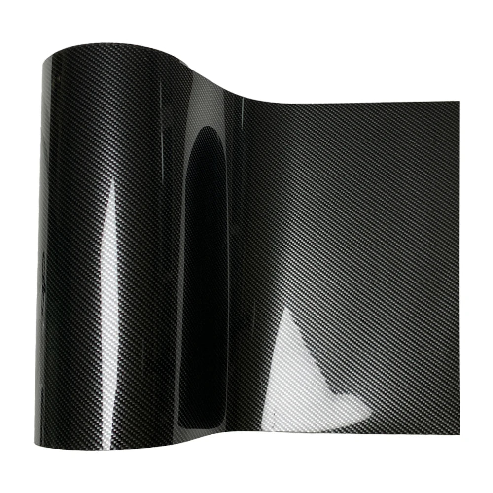 9D Carbon Fiber Car Sticker Self Adhesive Glossy Black Vinyl Wrap Film Anti-Scratch Auto Decoration Sticker for Cars Accessories
