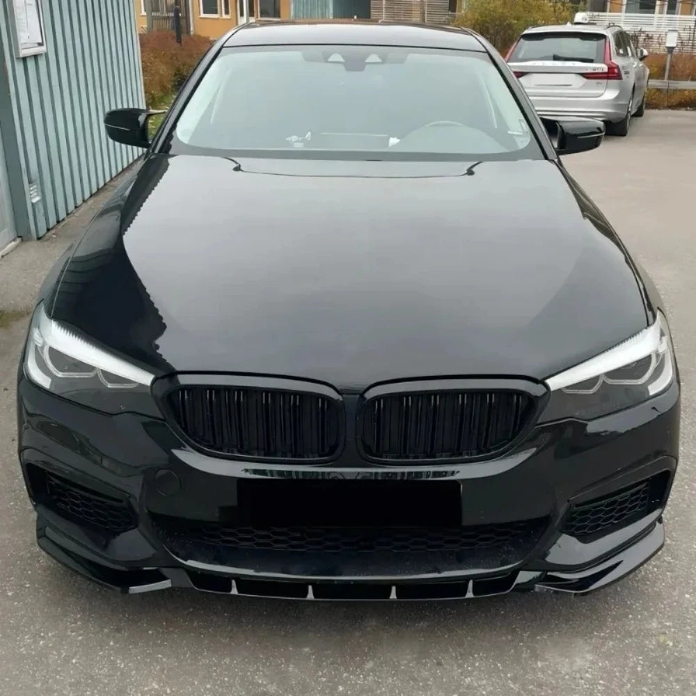 For BMW 5 Series G30 G31 2017-2020 520i 530i 540i M-Sport Car Front Bumper Splitter Lip Diffuser Body Kit Spoiler Guard
