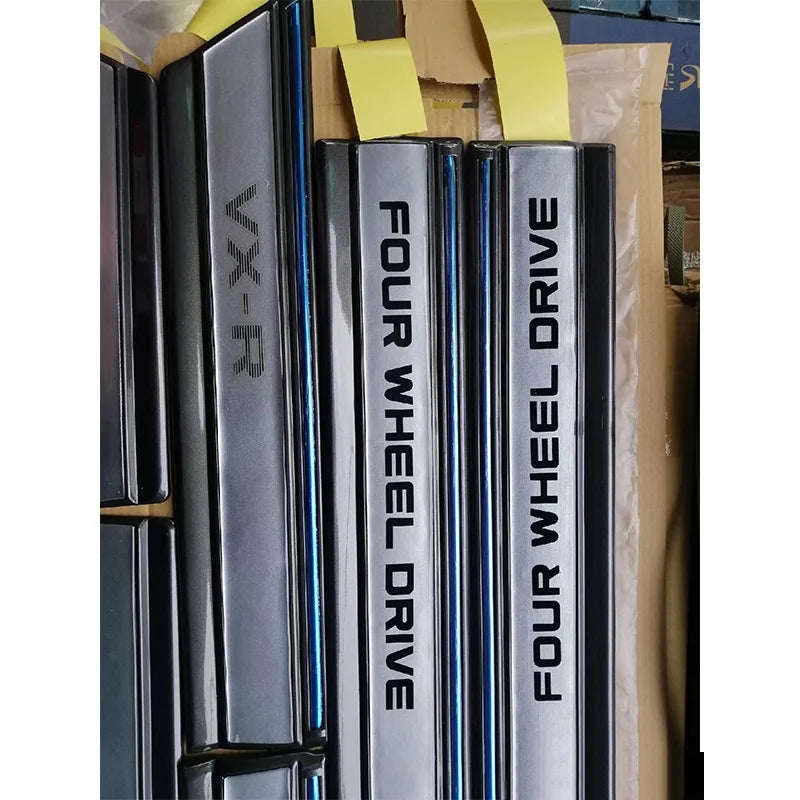 12CM for Toyota Land Cruiser 4500 LC80 Anti-collision Rubber Block Door Trim FZJ80 Full Vehicle Anti-collision Plate 1992-1996