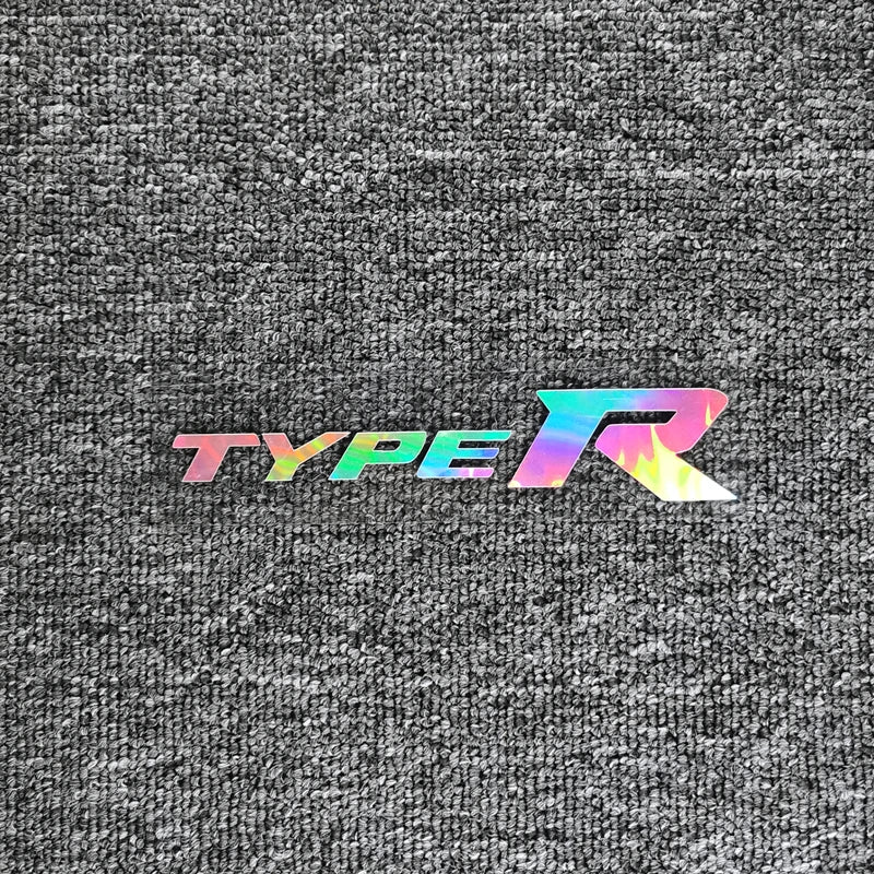 Car Stickers TypeR Sports Reflective Decoration For Honda Fit Civic Accord Windshield Window Trunk Bumper AutoTuning Styling