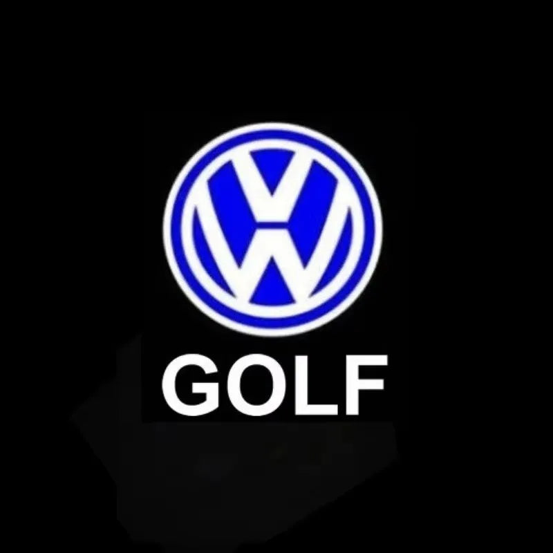 LED Car Door Light Projector Lamp For Volkswagen VW R Line GTI Touareg 7P Golf 5 6 7 Jetta MK5 MK7 Passat B6 B7 B8 B9 CC Tiguan