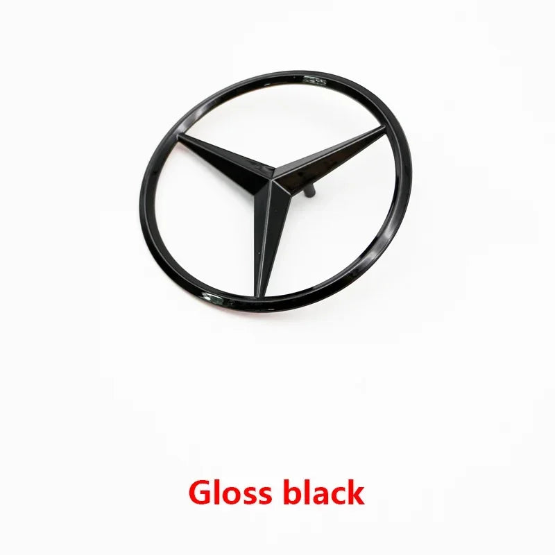 3d ABS Mercedes Benz Rear Star Logo Car Trunk Emblem For W203 W204 W205 W212 W213 X253 X156 W166 W167 W176 W177 W223 W223 W117