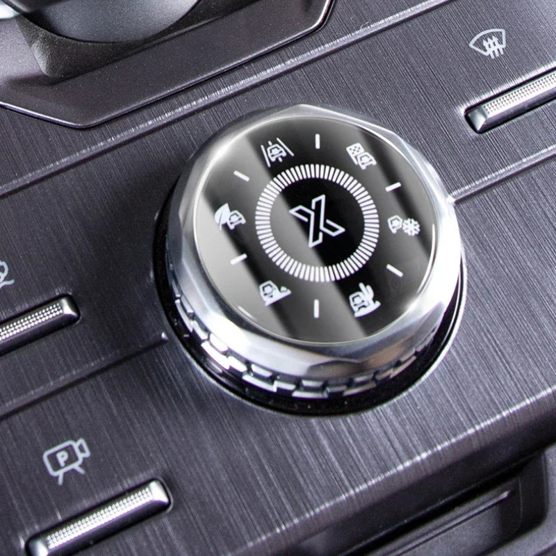 For Jetour Traveler Gear Knob Button Film TPU Protective Products Modified Daquan Shanhai T2 Car Interior Accessories