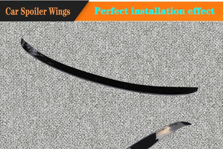 For 2019--2022 Nissan Altima Teana Rear Trunk Spoiler M4 Style Rear Window Roof Spoiler ABS Material Tuning Body Kit Accessories