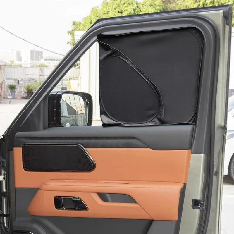 Car Black Window Privacy Sunshade Anti-UV Heat Insulation For ROX 01 JISHI 2021-Present Auto Protect Cover Interior Accessory