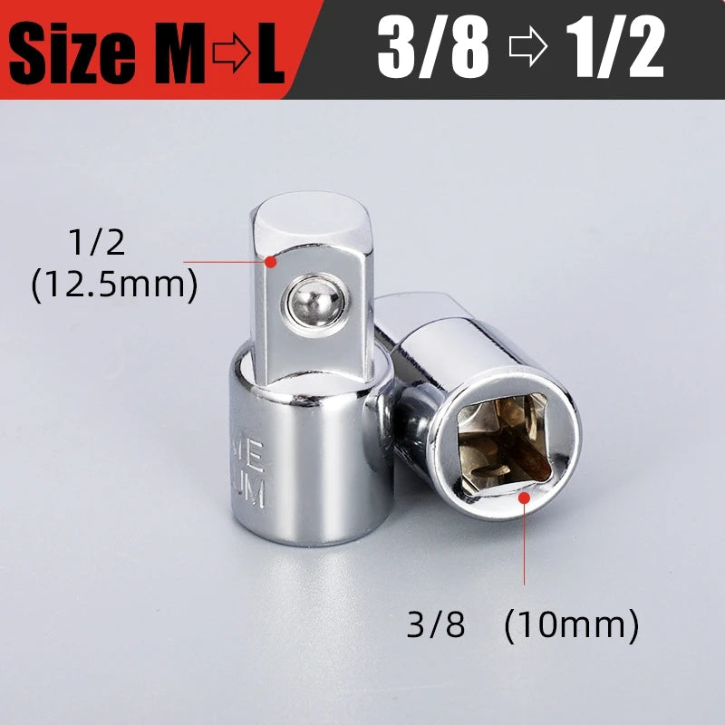 Telescopic Socket Ratchet Wrench for Automotive Repair Adjustable Head Ratchet Set 72 Tooth Quick Release Wrench Manual Tool