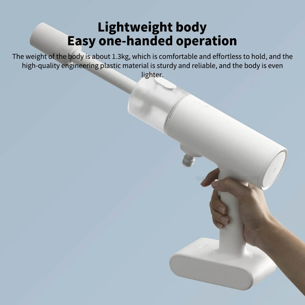 Xiaomi Mijia Electric Car Washer Gun 2.4MPA High Pressure Cleaner Foam Nozzle Auto Cleaning Care Cordless Car Washing Water Gun