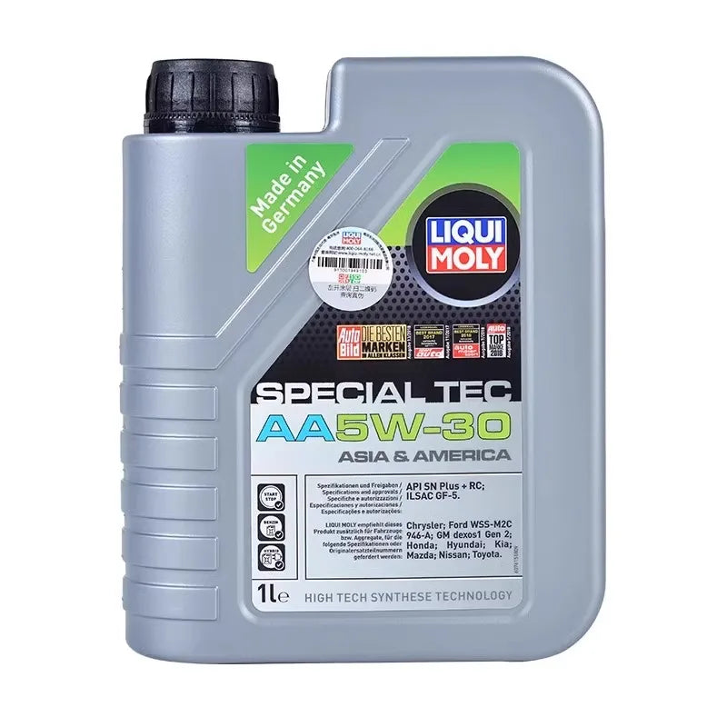 LIQUI MOLY AA 5W30 fully synthetic motor oil is of high quality