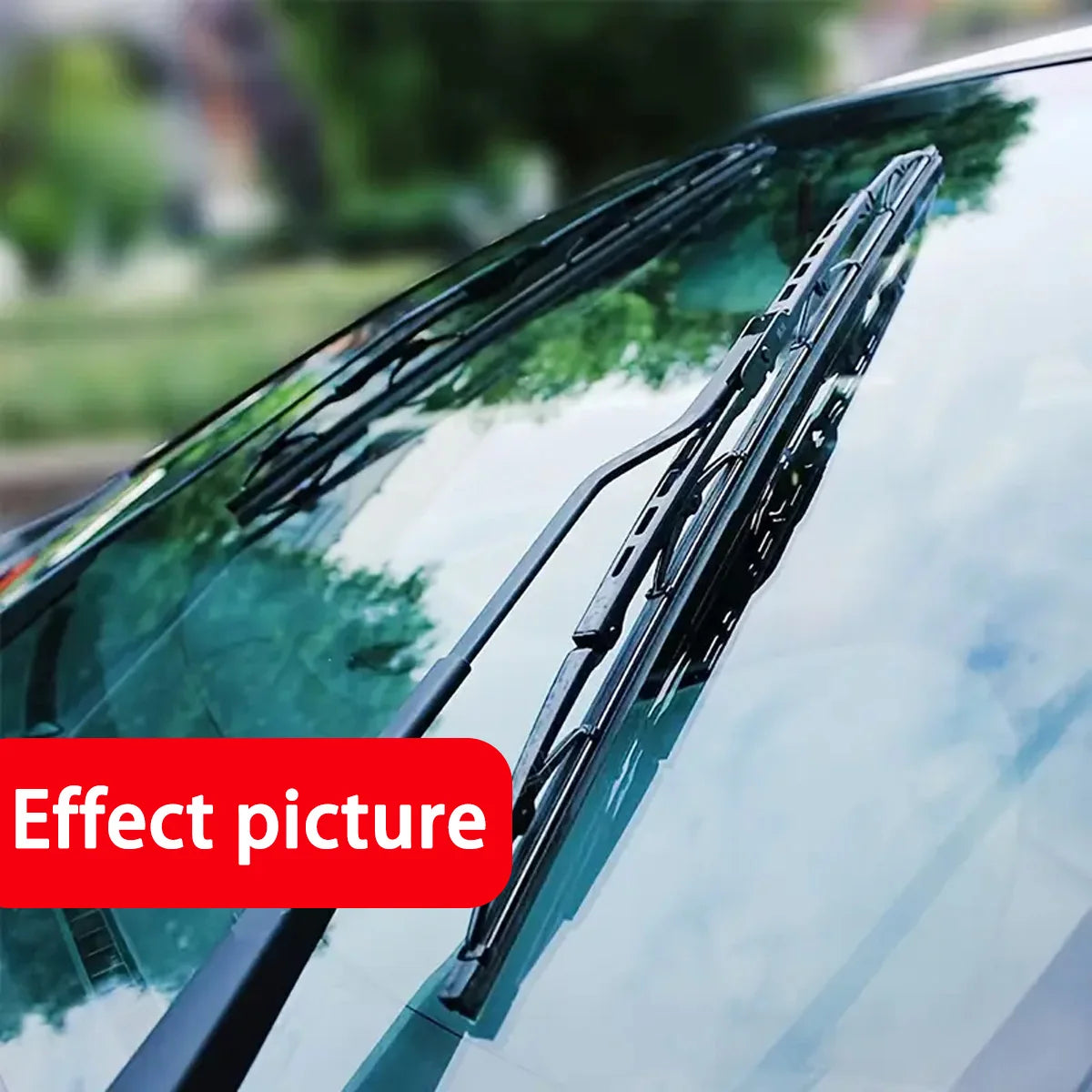 Advanced Silent Rubber Car Wiper Blade U-Shaped Frame Design Universal U/J Hook 14"16"17"18"19"20"21"22"24" Windshield Wiper