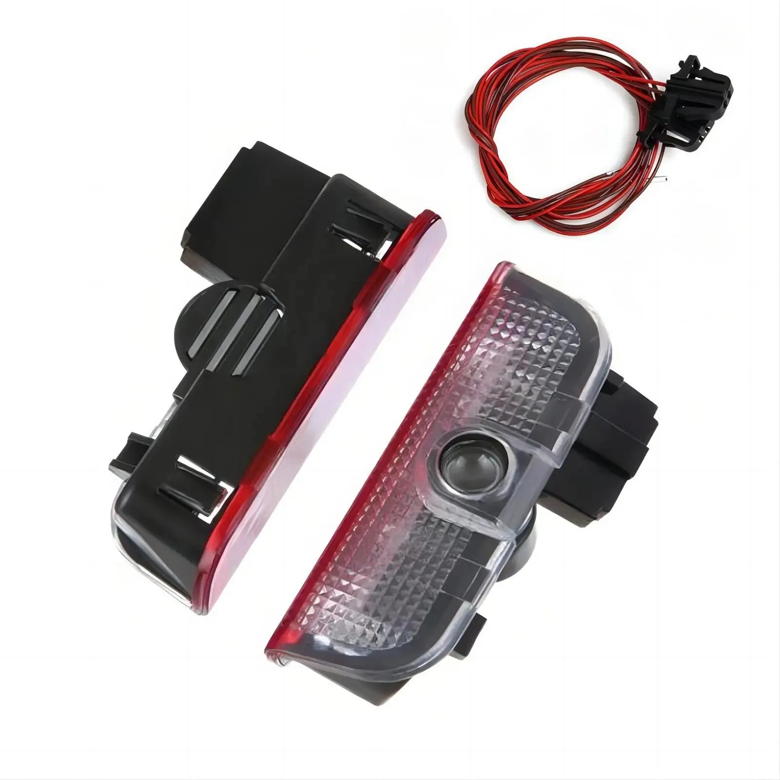 LED Car Door Light Projector Lamp For Volkswagen VW R Line GTI Touareg 7P Golf 5 6 7 Jetta MK5 MK7 Passat B6 B7 B8 B9 CC Tiguan