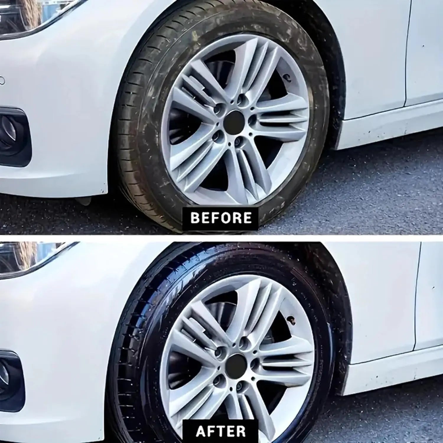 100g Tire Coating Wax Car Tire Retreading and Film Plating Cream Tire Shine Coating Wax Auto Rubber Parts Shiny Paste Anti-Aging
