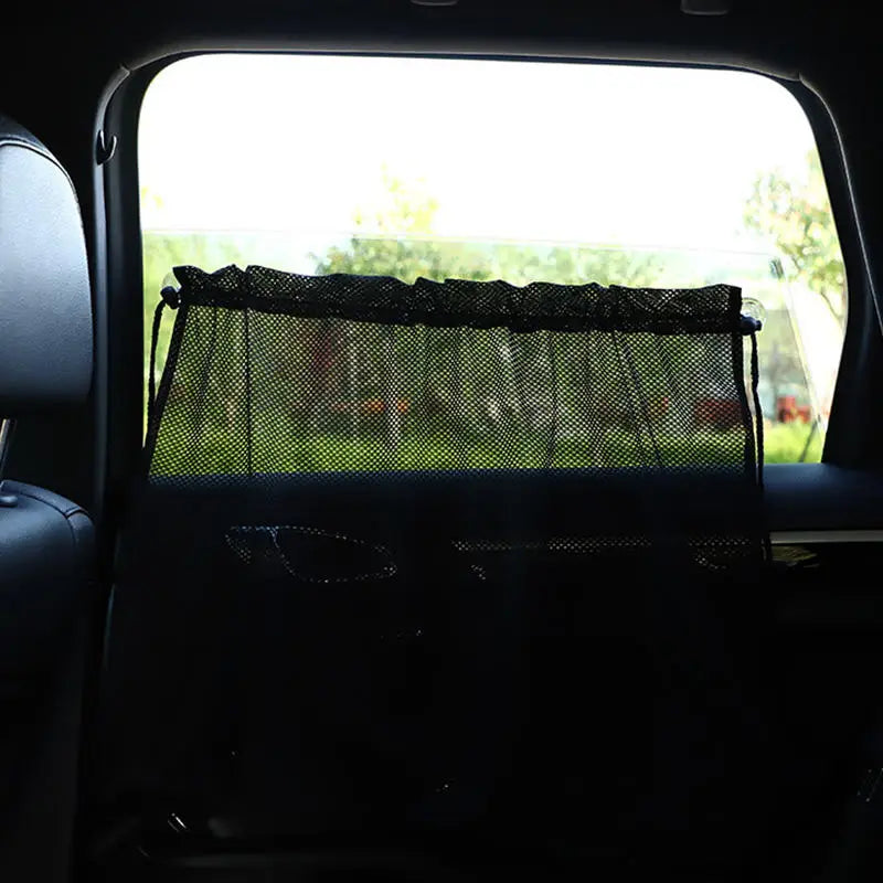 Black Suction Cup Curtain UV Protection Universal Side Window Car Window Sunshade Cover for Kid Baby Children Sunshade Summer