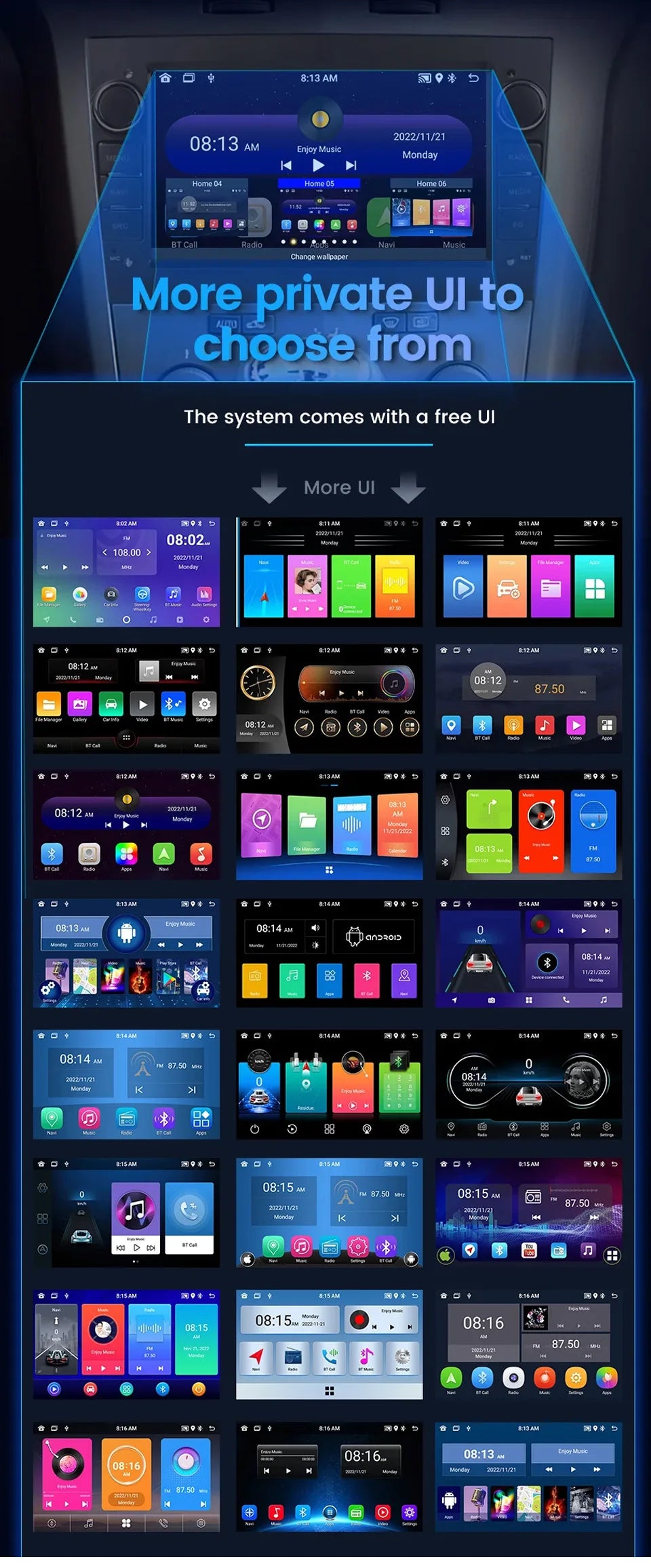 Android Radio For Mercedes Benz E-class W211 E200 E220 E300 E350 E240 E270 E280 CLS CLASS W219 Car Player Wireless Carplay Auto
