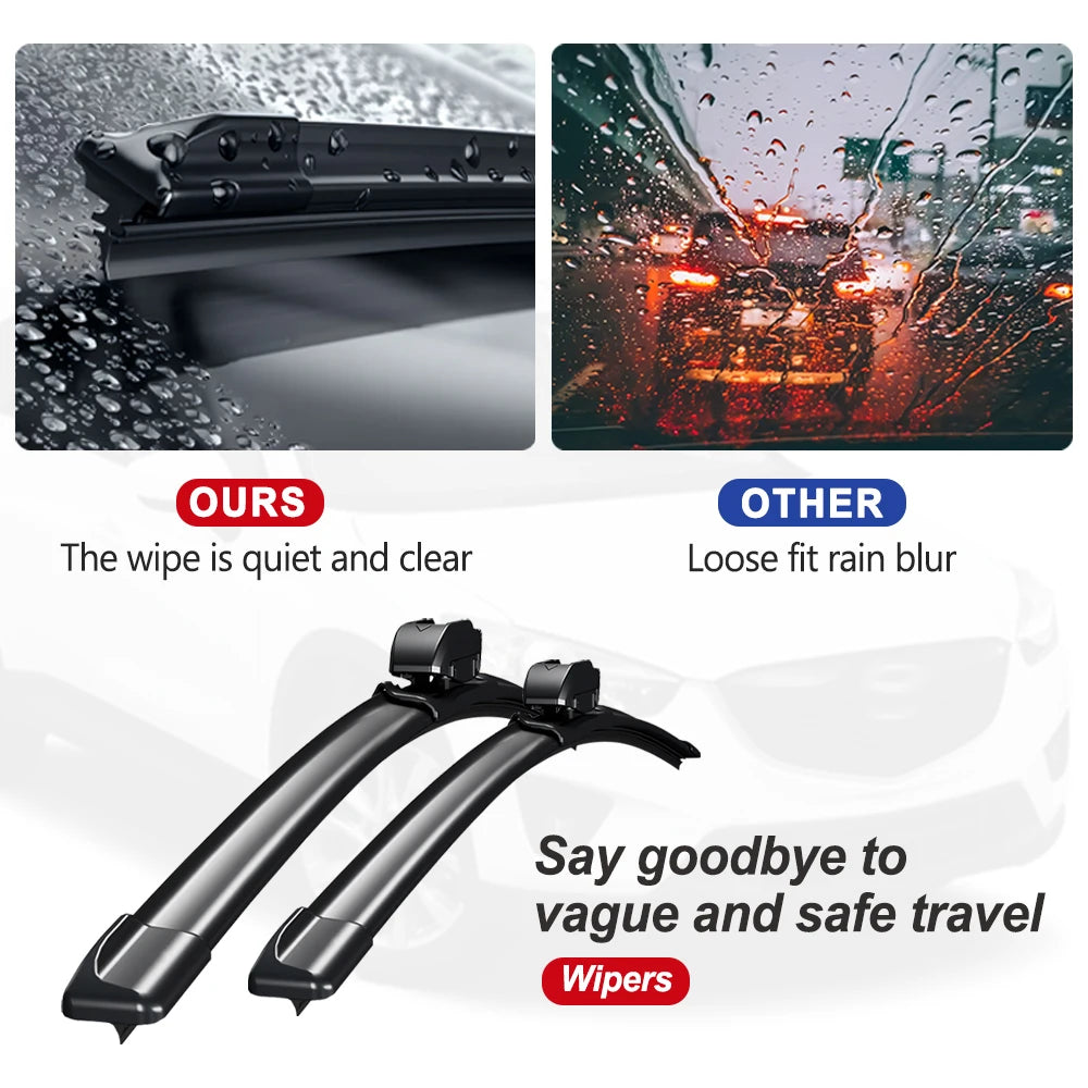 For  Infiniti QX50/J55/QX55 2019-2025 Front Windshield Wiper Blades 2pcs Windscreen Window Accessories