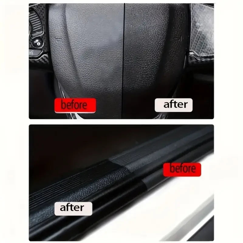 GREEDY TREE Automotive Plastic Restorer repairs car trim bumpers and panels Renewal wax for interior and exterior plastic parts