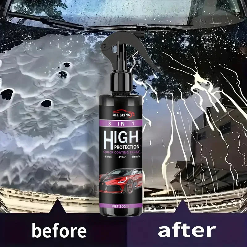 Car Nano Crystal Plating Agent - Car Coating Agentcar Paint Carecrystal Plating Wax Sealerglaze Paint Spray