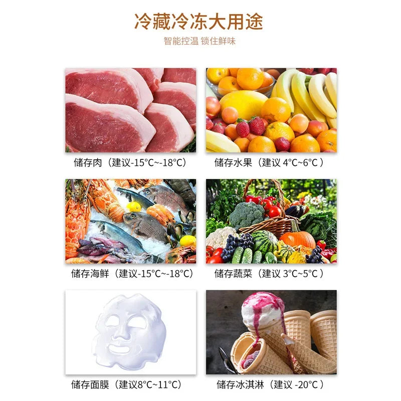 Car Mounted Refrigerator 15L Dual-purpose 12v24V Small Refrigeration and Freezing