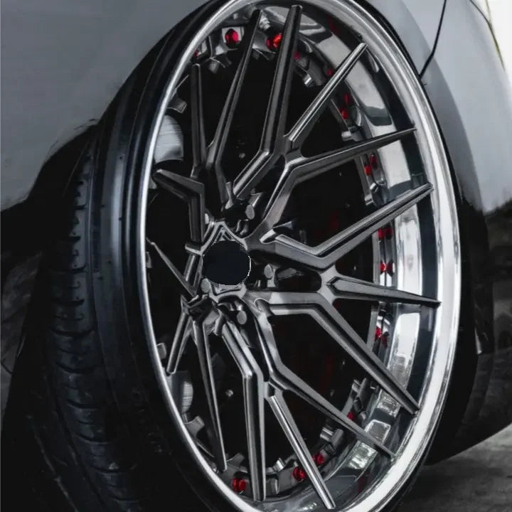 Best selling 17 18 19 20 21 22 23 inch PCD 5*114.3 4*108 forged alloy car wheels made in China