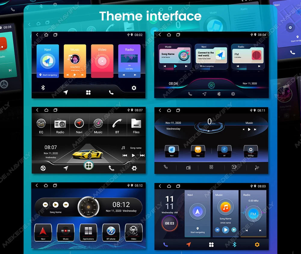Android 14 Car Radio 2GB+32GB Wireless Carplay AUTO For Peugeot 208 2008 2013 2014 - 2020 Navigation GPS Multimedia Video Player