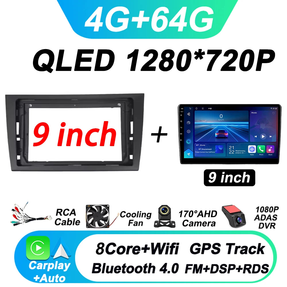 Android 15 Auto For Volkswagen Golf 6 2008- 2016 Car Multimedia Video Player Car Radio Touch Screen GPS Navigation 5G Wifi DSP