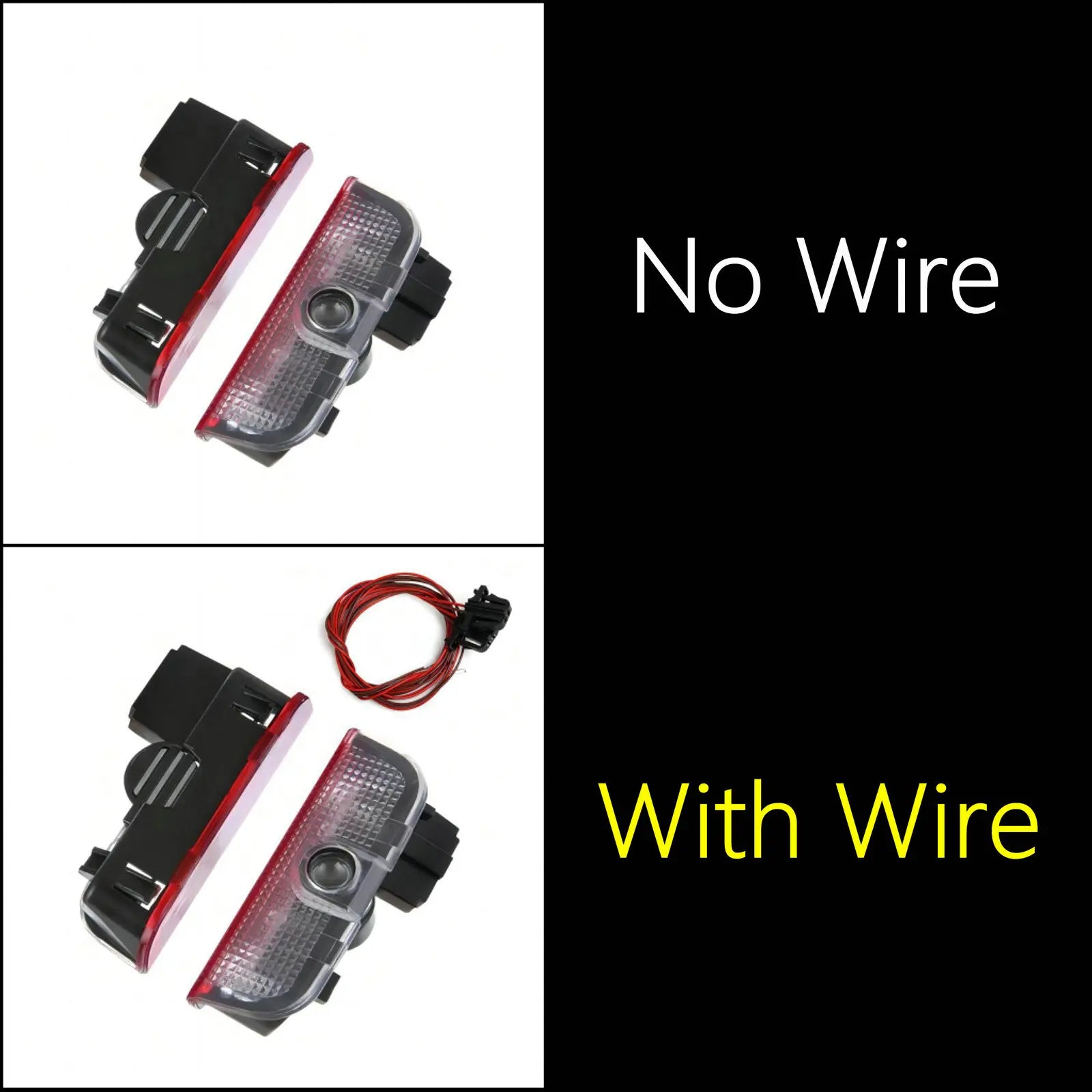 LED Car Door Light Projector Lamp For Volkswagen VW R Line GTI Touareg 7P Golf 5 6 7 Jetta MK5 MK7 Passat B6 B7 B8 B9 CC Tiguan