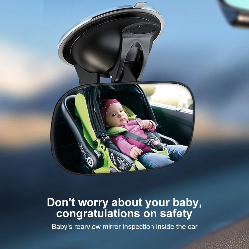 Car Safety View Back Seat Mirror Baby Car Mirror Infant Facing Rear Ward Child Care Safety Kids Monitor Car Rearview Mirror