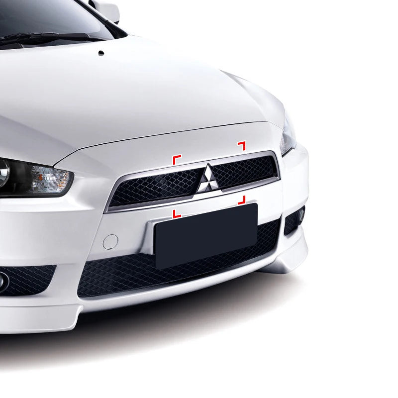 1Pcs Car Emblem Badge Hood Front Rear Trunk Logo Accessories For Mitsubishi Lancer Lancer ASX Outlander 3 Pajero exzos Pajero 4