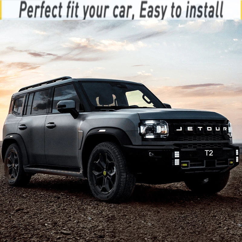 For Chery Jetour T2 2023 2024 Mud Flaps Mudflap Front Rear Fender Anti-splash Mudguards Guard Splash Car Accessories 4pcs
