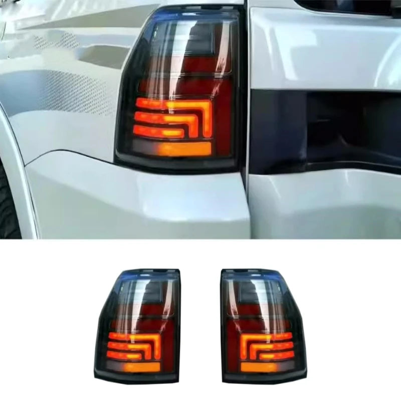 Body Kit for Mitsubishi Pajero V93 V97 V98 15-20 modified Grill Bumper Headlight Taillight Tail Wing Surround Car Accessories
