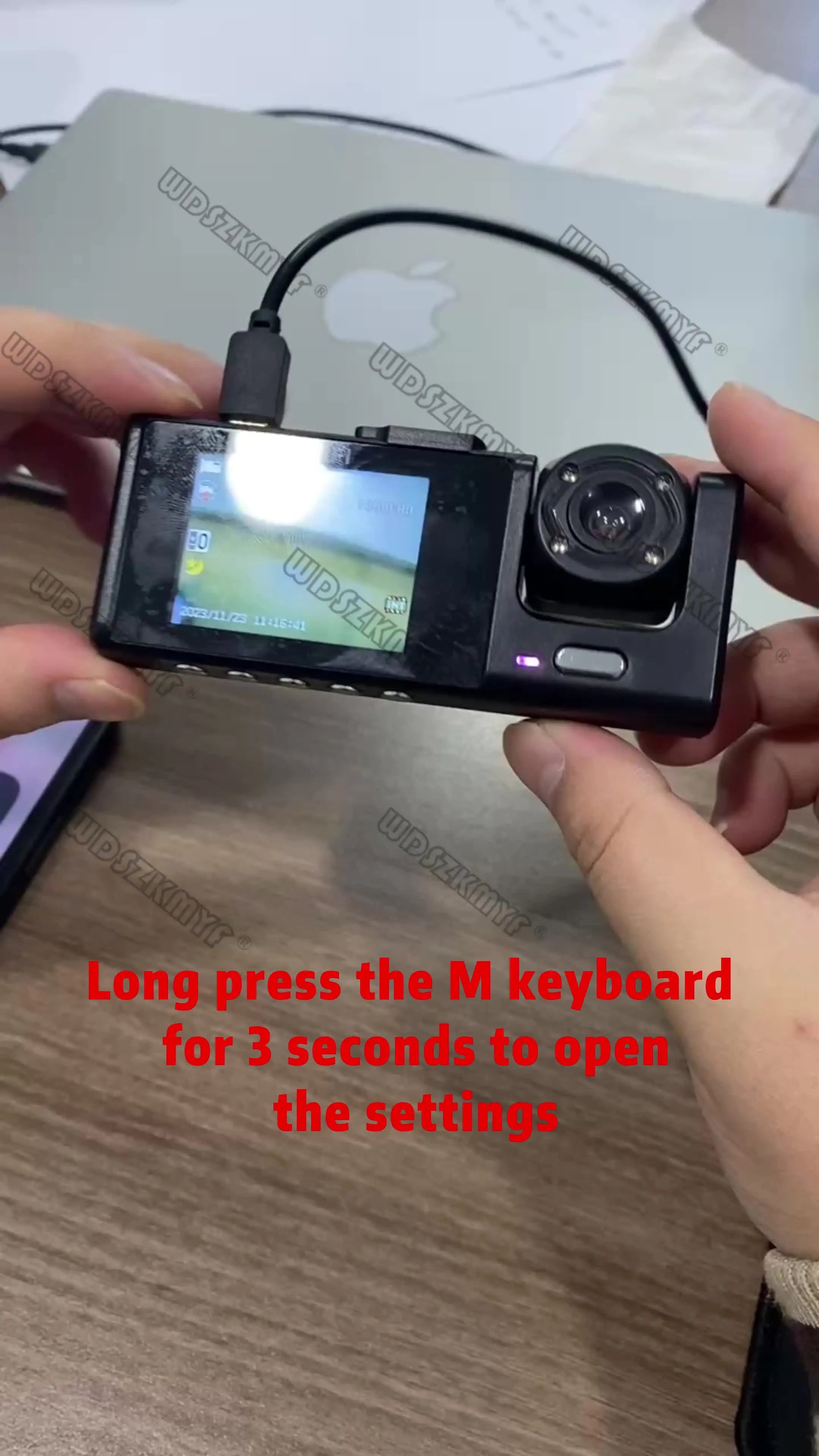 WIFI APP Control Car Dvr 3 Channel 1080P Dash Cam for Cars Front and Rear View Recorder Video Car Camera for Car Assecories