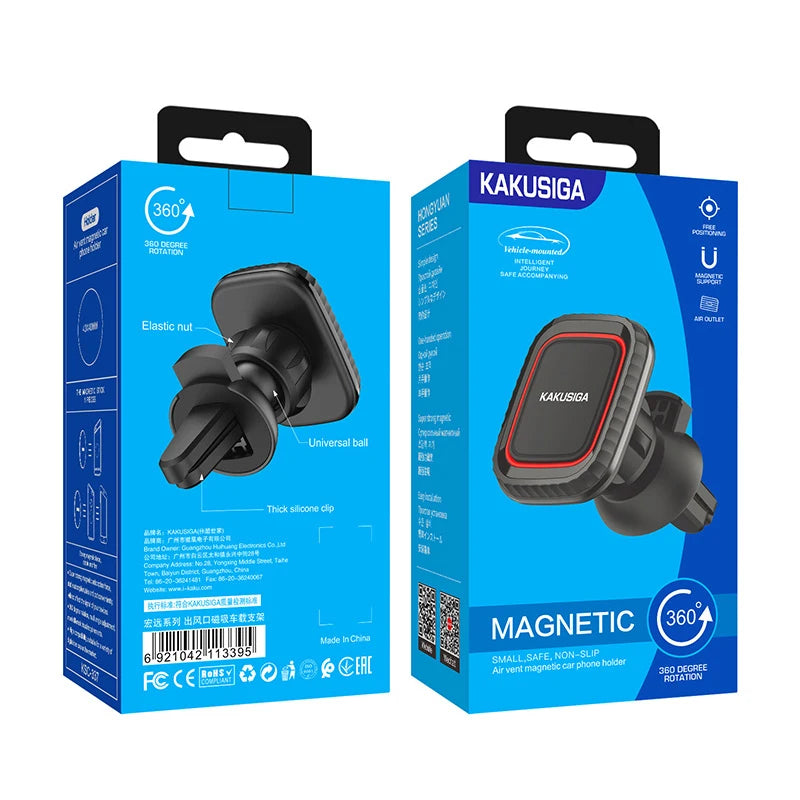 Universal Magnetic Car Phone Holder Mount 360 Rotation Mobile Phone Holder Stand For iPhone Xiaomi Samsung Soporte movil