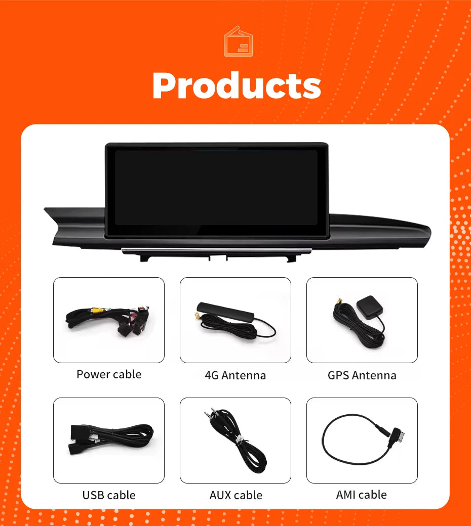 Android 14 bluetooth Car Radio Multimedia Player Carplay Screen Stereo ntelligent car systems GPS Navigation For Audi A6 A7 C7