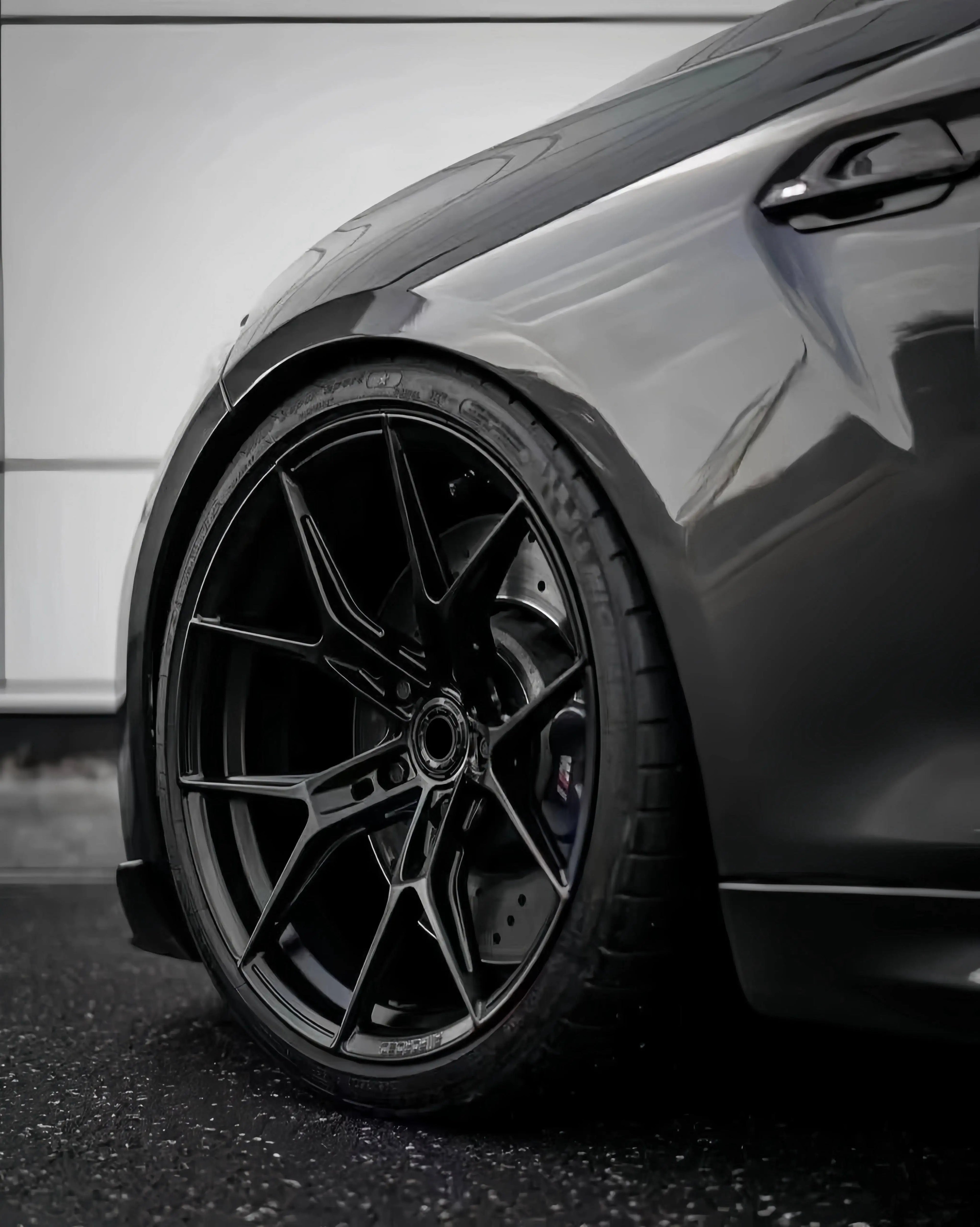 Hot 1 Piece Deep Concave Forged Brushed Polished 5x120 5x112 5x114.3 18 19 20 21 22 Inch Wheel for Racing Car Wheel