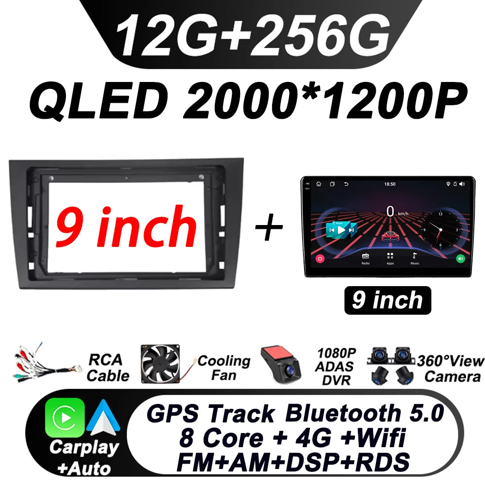 Android 15 Auto For Volkswagen Golf 6 2008- 2016 Car Multimedia Video Player Car Radio Touch Screen GPS Navigation 5G Wifi DSP