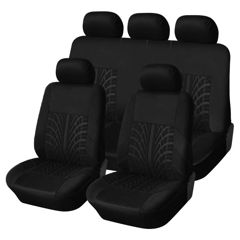 Brand Embroidery Car Seat Covers Set Car Organizer Universal For golf 4 For Citroen C4 For izh 2126 For Hyundai Ai 20 For Honda