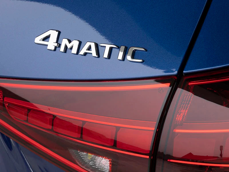 3d ABS Chrome Black 4 Matic Logo 4Matic Emblem Letters Nameplate Car Trunk Badge 4matic Sticker Accessories