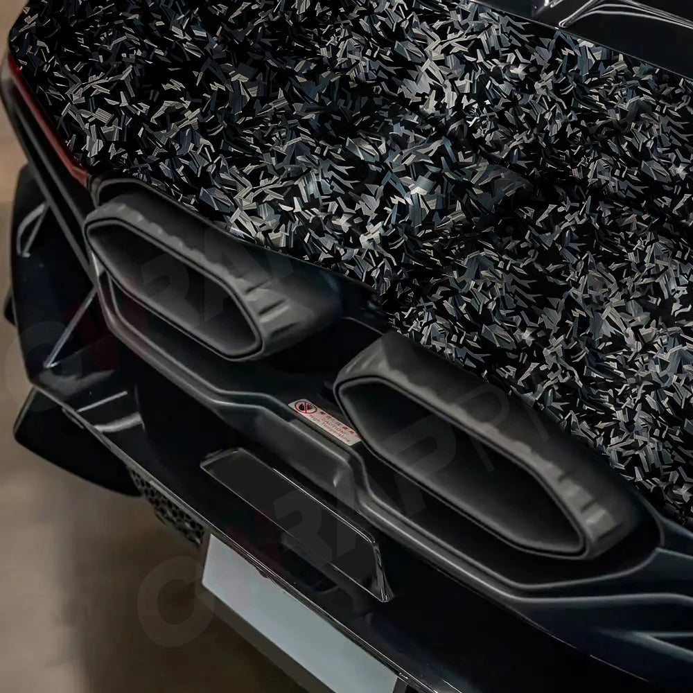 9D Carbon Fiber Car Sticker Self Adhesive Glossy Black Vinyl Wrap Film Anti-Scratch Auto Decoration Sticker for Cars Accessories