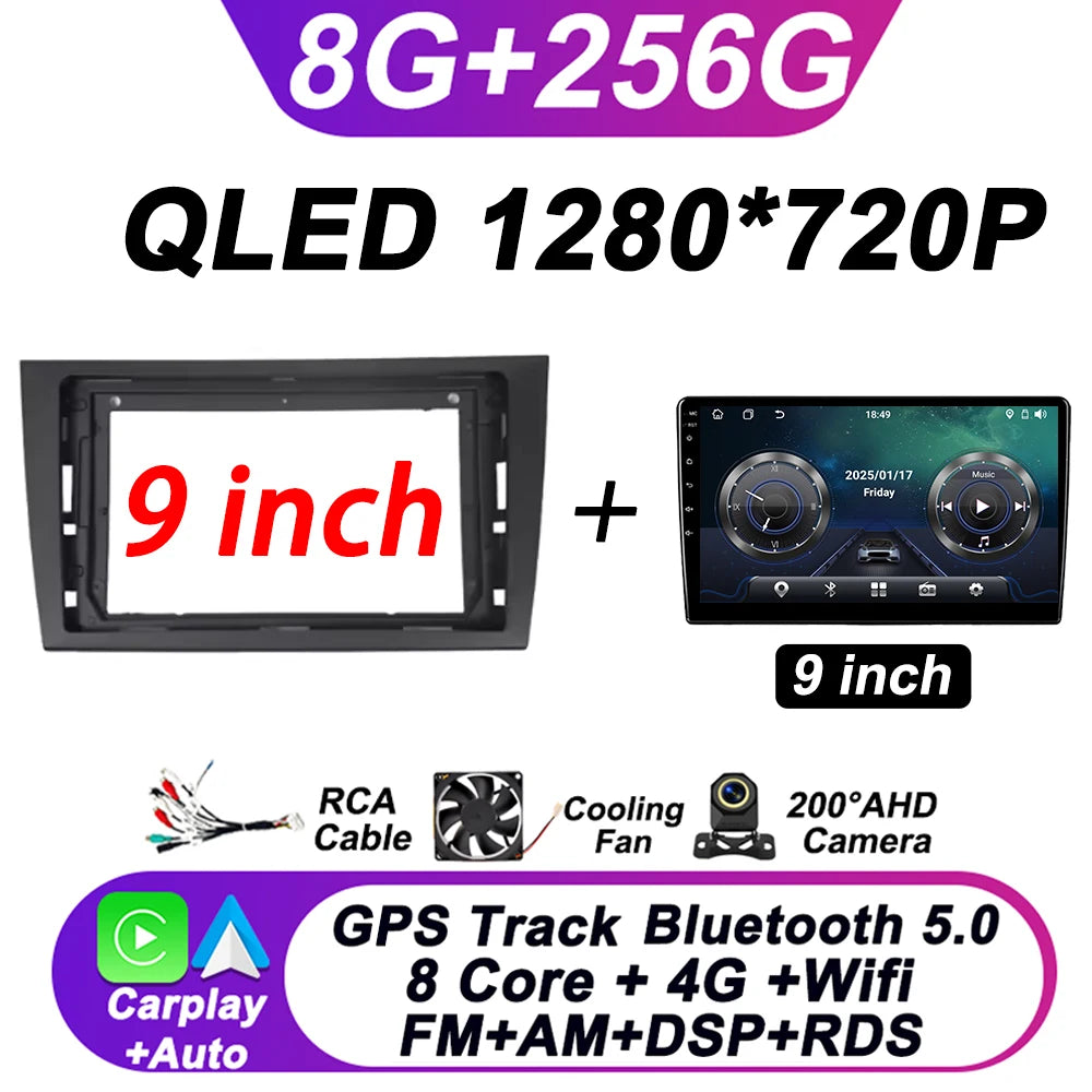 Android 15 Auto For Volkswagen Golf 6 2008- 2016 Car Multimedia Video Player Car Radio Touch Screen GPS Navigation 5G Wifi DSP