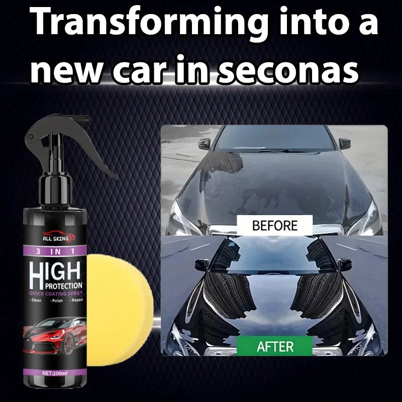 Car Nano Crystal Plating Agent - Car Coating Agentcar Paint Carecrystal Plating Wax Sealerglaze Paint Spray