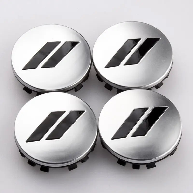 4pcs x 64mm Car Logo Wheel Center Hub Caps Rim Cover Emblem Sticker For Dodge Charger Challenger Hell Cat SRT Chrysler 300C