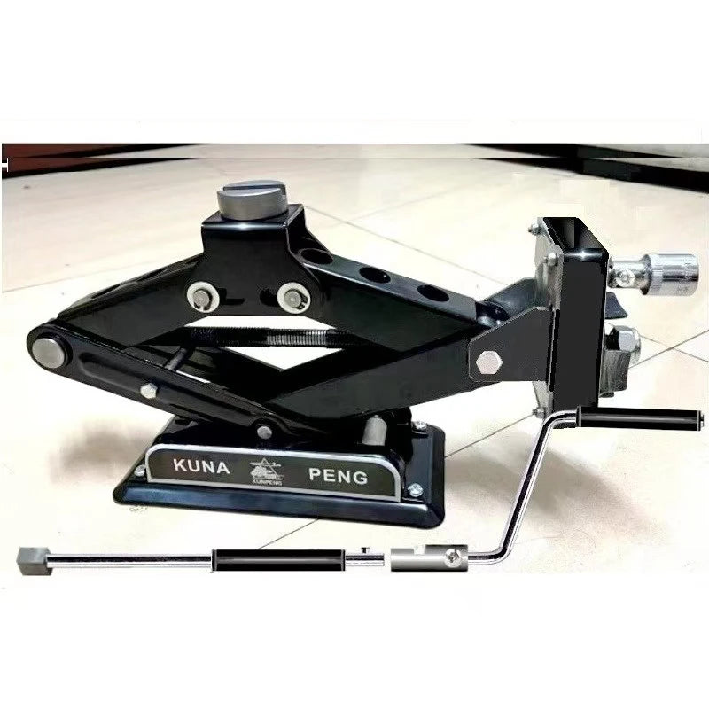 2.8T 2T car scissor jack, both manual and electric, suitable for maintenance tools such as cars and motorcycles