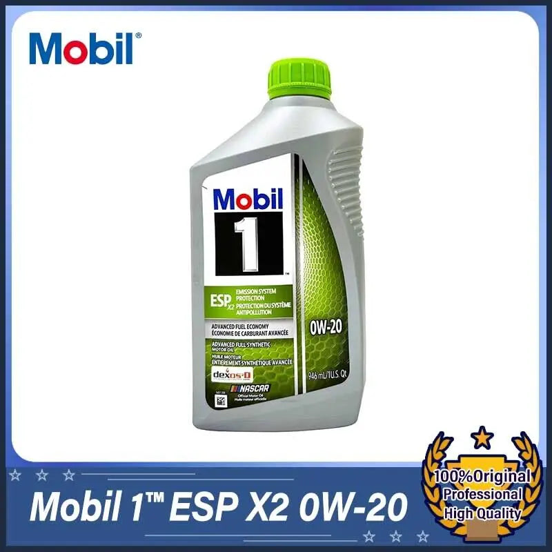 Mobil 1 ESP X2 0W-20 1QT Synthetic Motor Oil Outstanding Engine Cleanliness