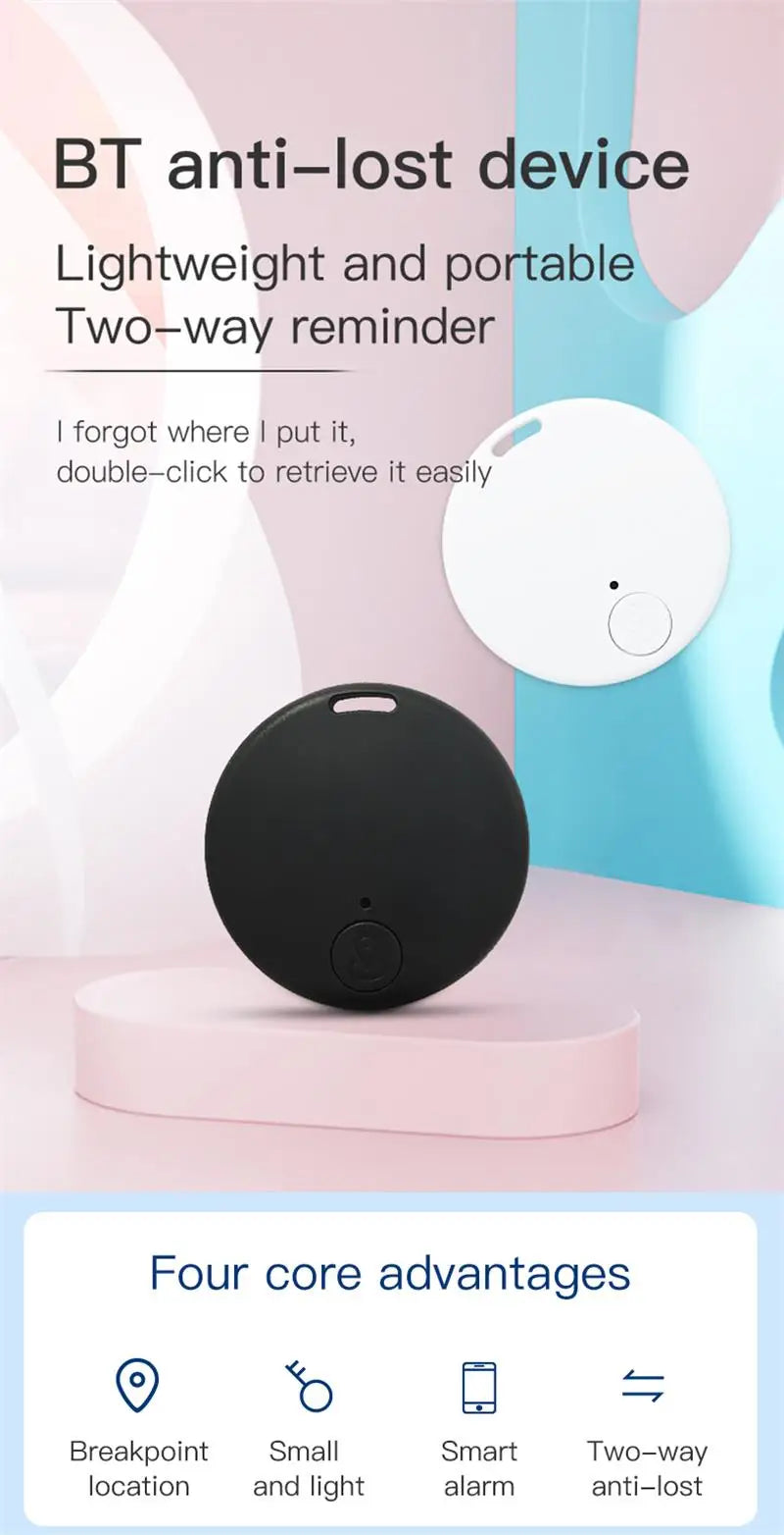 2025 New Hot Mini GPS Tracker, Bluetooth 5.0 Smart Anti-Lost GPS, Car Tracking iOS Android Smart Find Loc