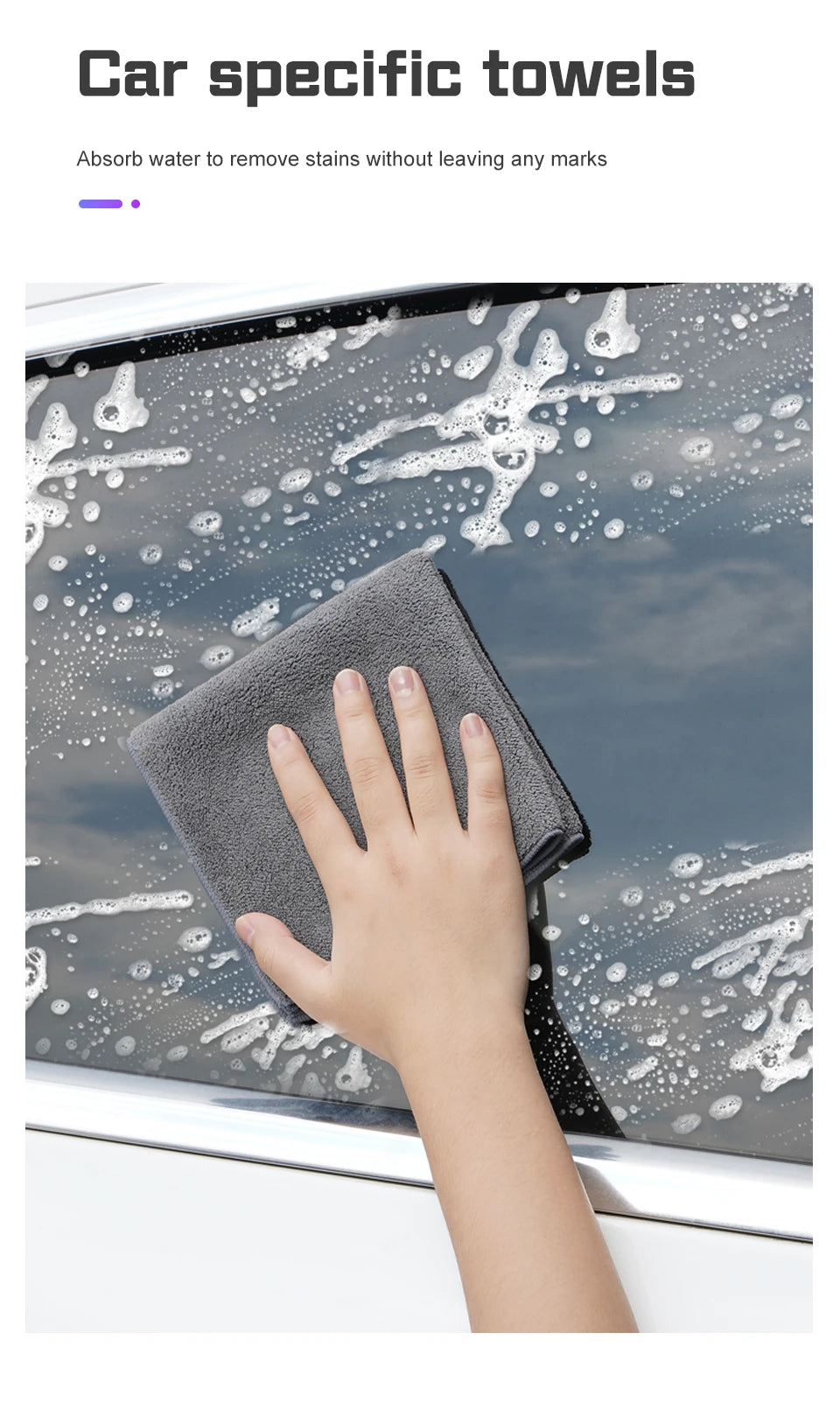 Super Absorbent Suede Coral Car Wash Towel Cleaning Cloth For Audi S A3 A4 A5 Q5 A1 A6 RSQ3 B8 B6 B7 B9 S4 S6 Auto Washing Rag