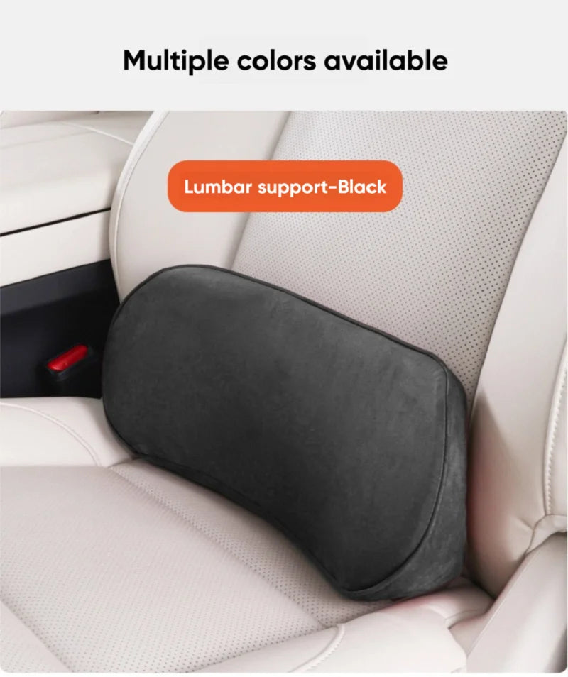 Lumbar Support Pillow for Car Memory Foam Lumbar Pillow for LOwer Back Pain Relief Back Cushio for Driving