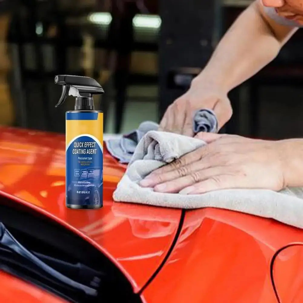 120ml Car Coating Spray Waterless Fast-Acting High-Protection Fast-Acting Car Scratch Remover Long-Lasting And Durable